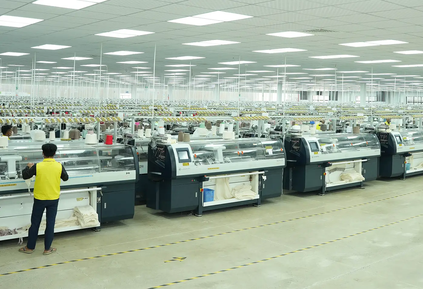 Knitting department overview